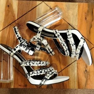 Karl Lagerfield Lara Pearl Sandals